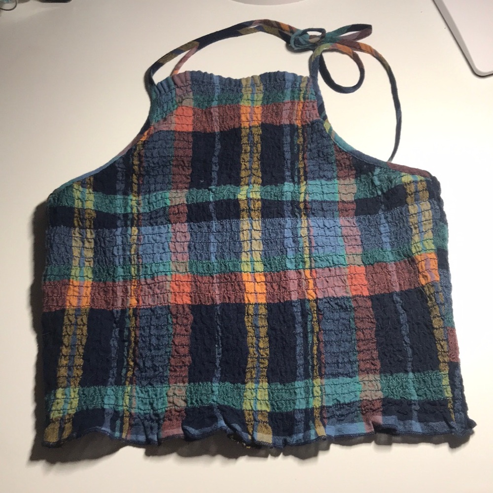 American Eagle Patterned Crop Top NEW